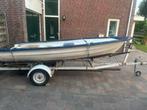 Op knap bootje met trailer, Watersport en Boten, Ophalen, Tot 10 pk, Zo goed als nieuw, 3 tot 6 meter