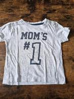 Grijs tshirt mums number 1 Maat 86 h, Zeeman, Onbekend, Ophalen of Verzenden, Zo goed als nieuw