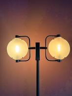 Vintage design vloerlamp 1980s, Huis en Inrichting, Lampen | Vloerlampen, Ophalen of Verzenden, Zo goed als nieuw, Glas