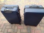 2 Stuks Blokker Reiskoffer 50 liter, Sieraden, Tassen en Uiterlijk, Koffers, 60 tot 70 cm, Hard kunststof, Verstelbaar tot rugtas