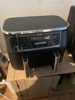 Ninja AF451EU Dubbele Air Fryer XXL - Twee Kookvakken - 9.5L, Ophalen, Zo goed als nieuw, Airfryer, 1500 gram of meer