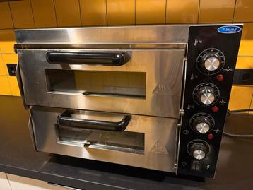 Pizzaoven - 2 Kamers - 40cm Pizza - Weinig Gebruikt beschikbaar voor biedingen
