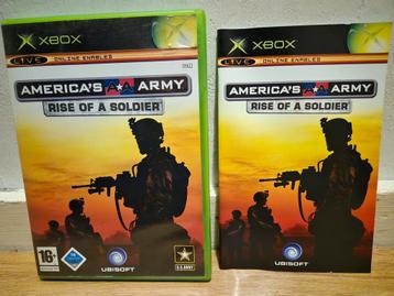 America's Army Rise of a Soldier XboX Original  beschikbaar voor biedingen