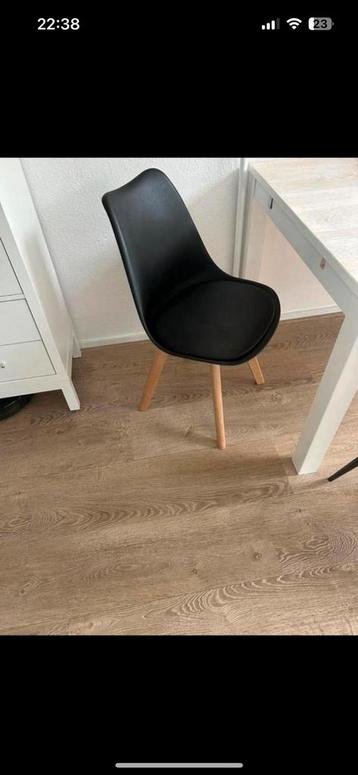 Zgan stoel, eetkamerstoel zwart beschikbaar voor biedingen