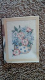 Patroon schilderij in kruissteek, Ophalen of Verzenden, Zo goed als nieuw, Handborduren, Patroon