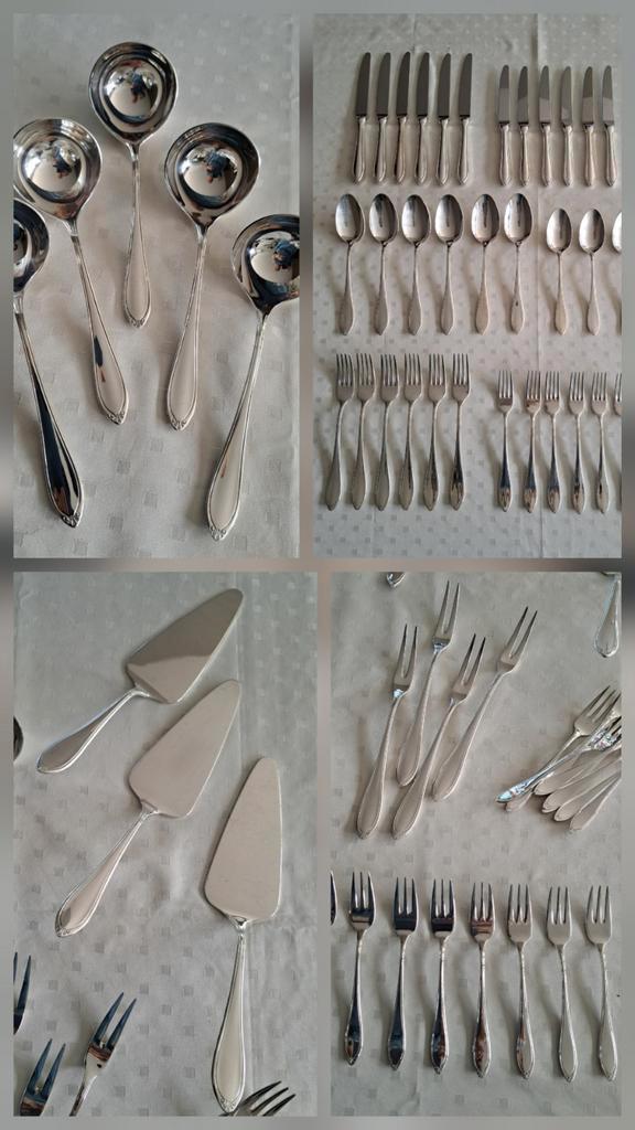 Christofle Versailles 150, Huis en Inrichting, Keuken | Bestek, Zilver, Ophalen of Verzenden