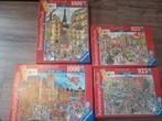 Ravensburger Puzzels - Steden Collectie, Ophalen, 500 t/m 1500 stukjes, Zo goed als nieuw, Legpuzzel