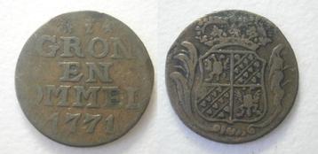 PD10554 Groningen Duit 1771 beschikbaar voor biedingen