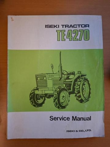 Werkplaatshandboek Iseki TE4270 beschikbaar voor biedingen