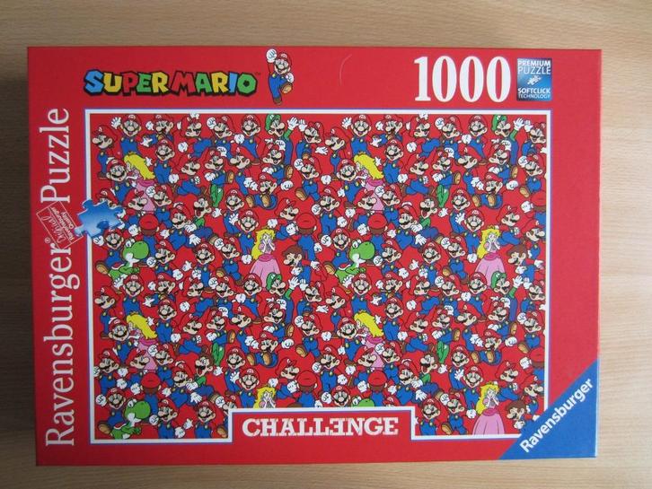 Te Koop Super Mario Legpuzzel, Hobby en Vrije tijd, Denksport en Puzzels, Zo goed als nieuw, Legpuzzel, 500 t/m 1500 stukjes, Ophalen of Verzenden