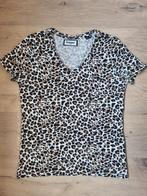 Superdry T-shirt Luipaardprint Maat 38, Maat 38/40 (M), Bruin, Superdry, Ophalen of Verzenden