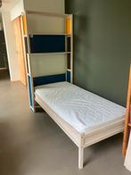 Bed-/boekenkast meubel met deur en schuifdeurtjes, Huis en Inrichting, Ophalen, 90 cm, Eenpersoons, Zo goed als nieuw