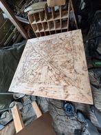 Tafel blad Riviera Maison stijl 1.39m x 1.39m, Ophalen, Zo goed als nieuw, Rechthoekig, 50 tot 100 cm