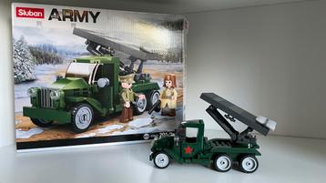 Sluban Army WWII Raketwagen M38-B0975 beschikbaar voor biedingen