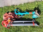 Gebruite bladblazer en grastrimmer., Tuin en Terras, Bladblazers, Ophalen, Gebruikt, Elektrisch