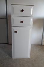 (Badkamer) kastje, gebroken wit, Ophalen, Minder dan 50 cm, Gebruikt, 1 of 2 laden
