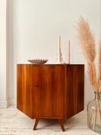 Vintage retro dressoir hoekkast tv meubel mid century, Ophalen, Huis en Inrichting