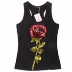 Nieuw dames tanktop roos, Zwart, Maat 46/48 (XL) of groter, Nieuw, Ophalen of Verzenden