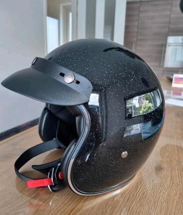 Nieuwe Helm maat S ( 55-56 ) metallic Flakes beschikbaar voor biedingen