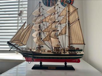 Handgemaakt Houten Scheepsmodel Alexander von Humboldt beschikbaar voor biedingen