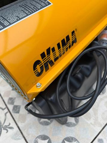 Heteluchtkanon Oklima SD70-PT ongebruikt! nieuwprijs€1100 beschikbaar voor biedingen