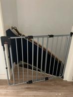 A3 Baby&Kids Traphekje - Verstelbaar, antraciet, Kinderen en Baby's, Traphekjes, Ophalen, Zo goed als nieuw, Metaal of IJzer, 115 cm of meer