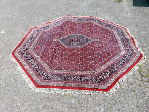 Vloerkleed perzisch tapijt handgeknoopte 8 hoekig, Antiek en Kunst, Antiek | Kleden en Textiel, Ophalen