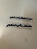 Pininfarina Badge - Embleem Fiat, Ferrari, Alfa Romeo, Abart, Auto diversen, Ophalen of Verzenden, Zo goed als nieuw
