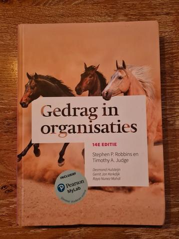 Gedrag in organisaties, 14e editie met MyLab NL toegangscode beschikbaar voor biedingen