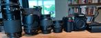 Nikon D7000 inclusief objectieven en cameratas, Ophalen of Verzenden, Gebruikt, Overige typen