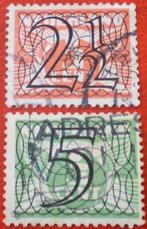 Nederland - 2,5 Cent en 5 Cent, Postzegels en Munten, Postzegels | Nederland, Verzenden, T/m 1940, Gestempeld