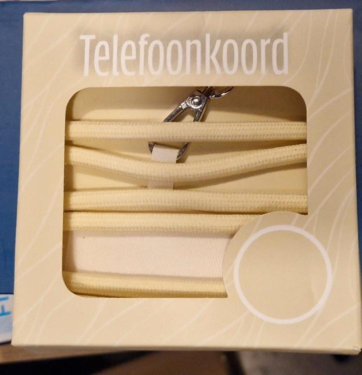 Nieuw Telefoonkoord - Universeel, Telecommunicatie, Mobiele telefoons | Toebehoren en Onderdelen, Nieuw, Overige merken, Telefoonhanger of Accessoire
