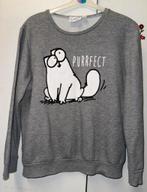 Simon’s Cat trui L, Kleding | Dames, Ophalen of Verzenden, Gedragen, Maat 42/44 (L), Grijs