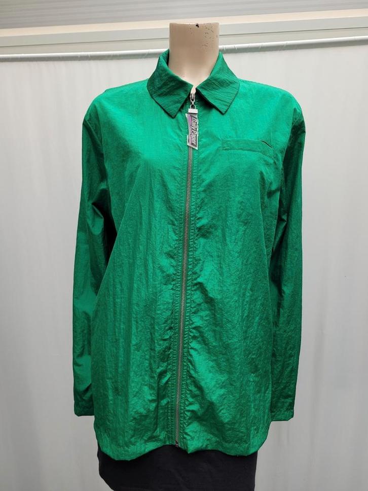 Daily Paper jas groen maat M/L tussenjas, Kleding | Dames, Jassen | Zomer, Zo goed als nieuw, Maat 38/40 (M), Groen, Ophalen of Verzenden