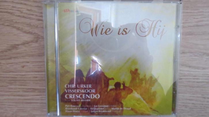 Kerst cd: Wie is hij, Chr. Urker Visserskoor Crescendo Urk, Cd's en Dvd's, Cd's | Religie en Gospel, Zo goed als nieuw, Gospel