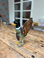 Handgeblazen Glazen Eend - Nederlands Atelierstuk, Overige kleuren, Nieuw, Ophalen of Verzenden, Glas