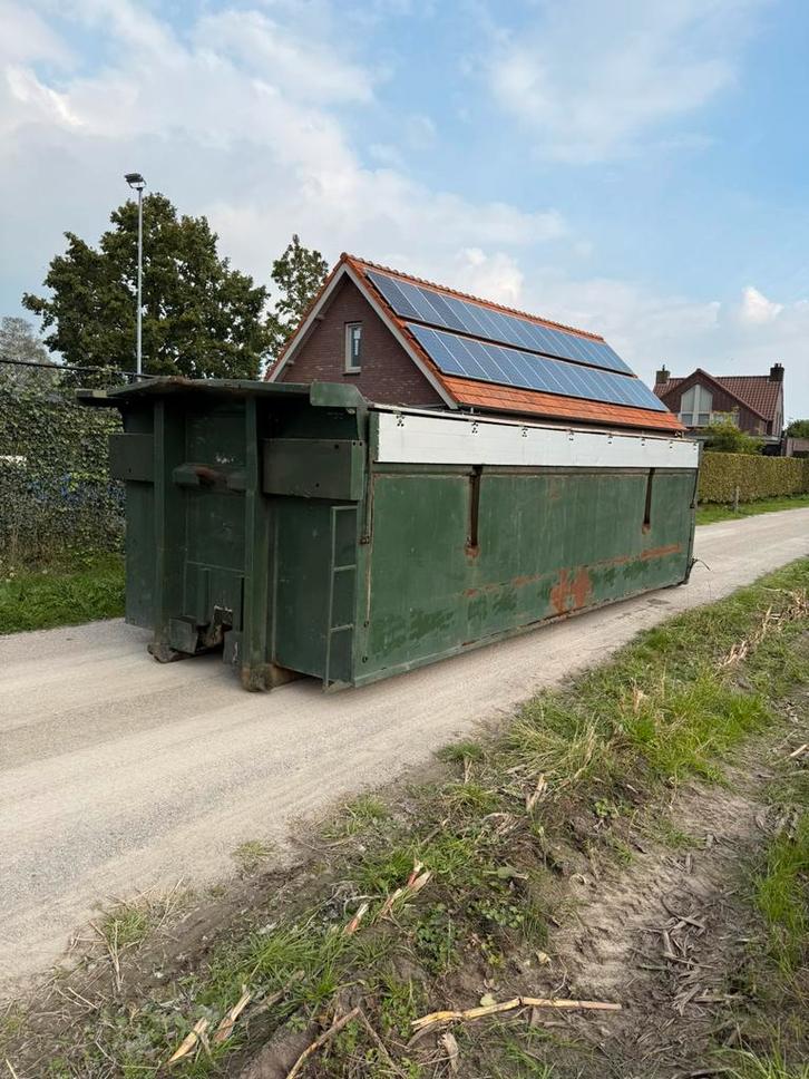 22m3 container met kleppen, Zakelijke goederen, Machines en Bouw | Keten en Containers, Ophalen