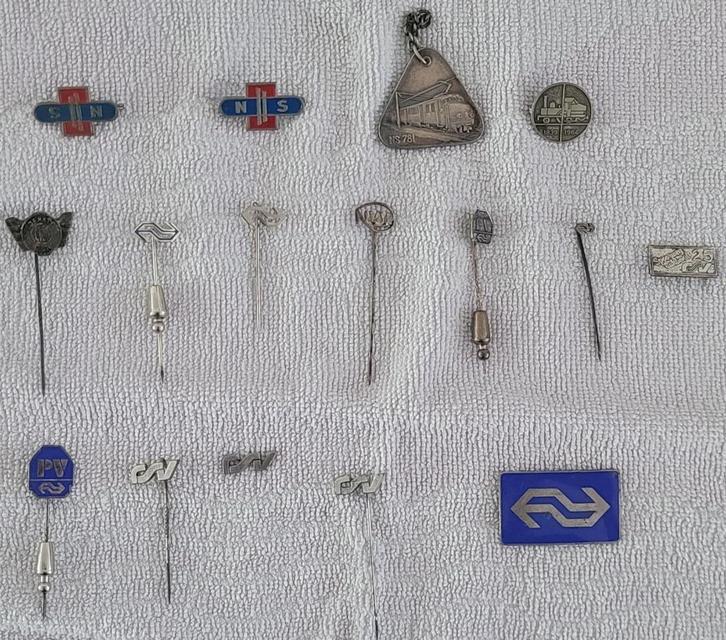 Vintage NS speldjes Vakbond speldjes (ook los te koop), Hobby en Vrije tijd, Modeltreinen | H0, Gebruikt, Overige typen, Overige merken