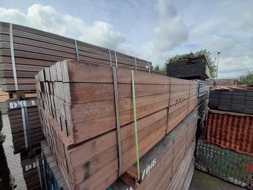 Hardhout palen fijnbezaagd, kaarsrecht! (*), Tuin en Terras, Palen, Balken en Planken, Nieuw, Hardhout, Ophalen of Verzenden