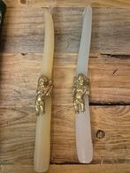 Kaarsen met engel, Antiek en Kunst, Ophalen of Verzenden