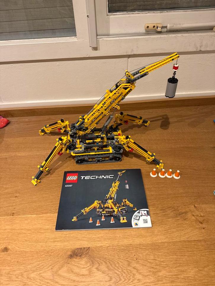 Lego Technic 42097 - Mobiele Kraan, Kinderen en Baby's, Speelgoed | Duplo en Lego, Zo goed als nieuw, Lego, Complete set, Ophalen of Verzenden
