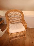 Rotan Retro Stoel, Huis en Inrichting, Ophalen, Gebruikt, Minder dan 75 cm, Riet of Rotan
