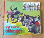 Retro aftelboekje Vijf kleine Olifantjes, Gelezen, Ophalen of Verzenden