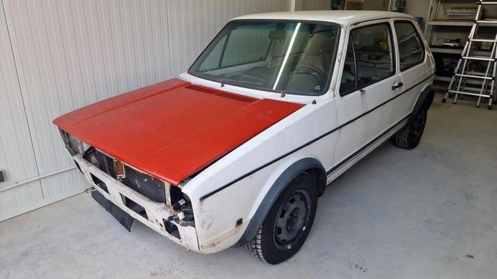 Volkswagen mk1 gti  1985, Auto's, Volkswagen, Particulier, Benzine, Hatchback, Origineel Nederlands, Wit, Ophalen
