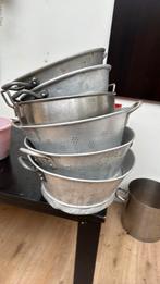 Vergieten, Huis en Inrichting, Emmers, Ophalen, Gebruikt, Aluminium
