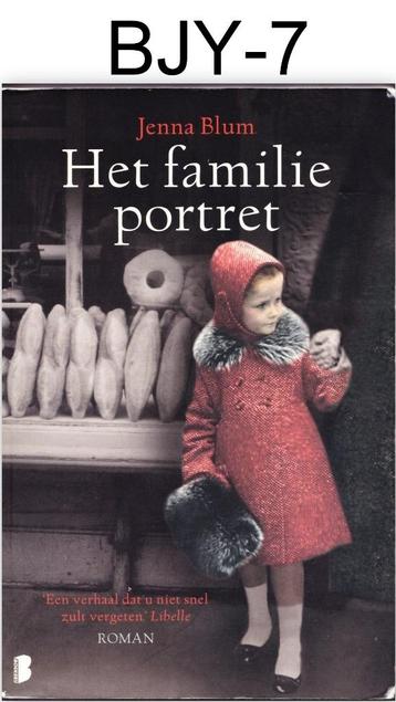 BJY-7 Boek: Het Familieportret door Jenna Blum beschikbaar voor biedingen