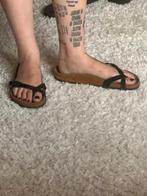 BIRKENSTOCK PIAZZA ZWART 36 NU GRATIS VERZENDING PER POST, Slippers, Birkenstock 36, Verzenden, Zwart