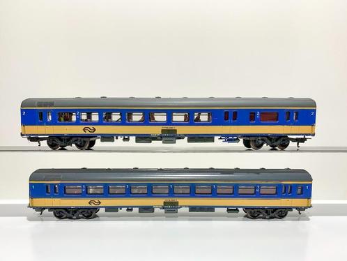 LIMA: set van 2x NS ICR ruituigen 1e en 2e klas voor H0-spoo, Hobby en Vrije tijd, Modeltreinen | H0, Gebruikt, Wagon, Gelijkstroom