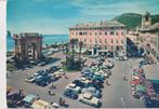 Italie , Finale Ligure met auto's , Fiat 1200 TV, Ophalen of Verzenden, 1940 tot 1960, Ongelopen, Italië