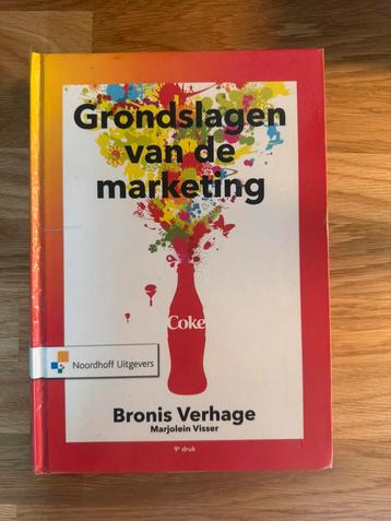 Grondslagen van de marketing (9e druk) | Bronis Verhage  beschikbaar voor biedingen